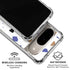 White Terrazzo Google Pixel 10 Clear Case